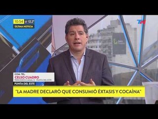 Beba argentina intoxicada con cocaína y éxtasis en Punta del Este