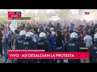 Protestas en Alemania por la cumbre del G-20