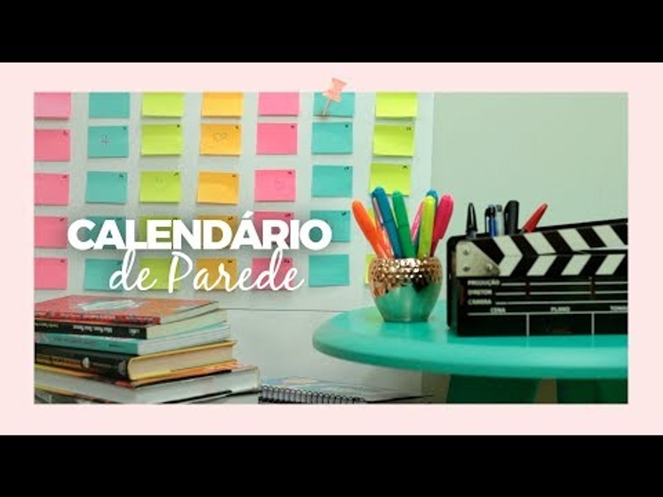Calendário de parede - DIY