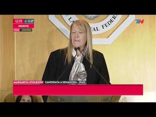 Stolbizer: "Renunciamos a los fueros e inmunidades"