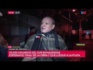 Así viaja la gente desde Villa Elisa hasta La Plata