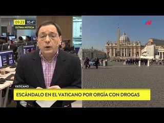 Escándalo en el Vaticano por orgia con drogas