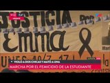 Marcha por Emma, asesinada y violada en Punta Lara