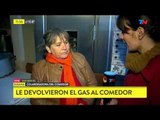 Le devolvieron el gas a un comedor de San Miguel