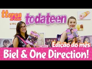 BIEL & ONE DIRECTION na todateen! - Edição de Fevereiro - tterça de vídeo