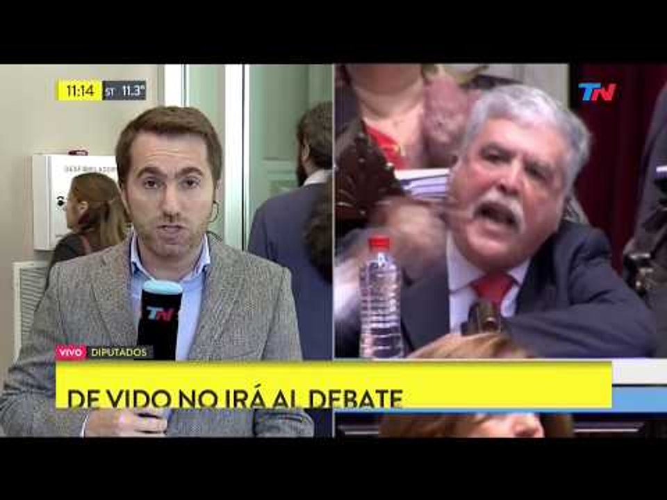 Debate por la expulsión de Julio De Vido