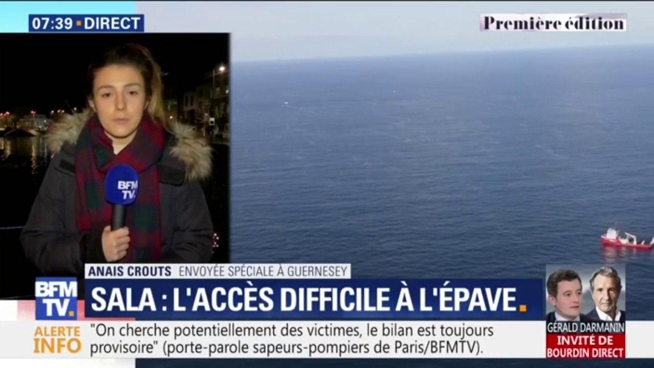 Emiliano Sala : les sauveteurs vont tenter de récupérer le corps retrouvé dans l'épave