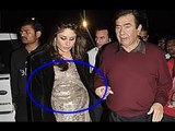 Pregnant Kareena Kapoor flashing Baby Bump at party with Saif Ali Khan, Karishma Kapoor