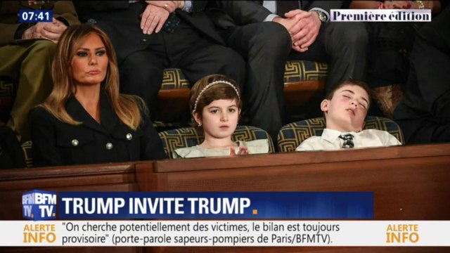 Moqué à l'école à cause de son nom, Joshua Trump était invité au Congrès... mais s'est endormi