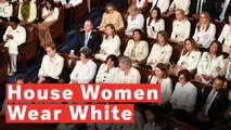 Why Congresswomen Wore ‘Suffragette White’ To Trump’s State Of The Union Address