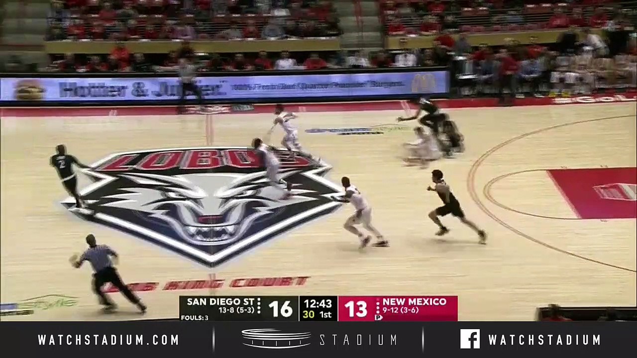 San Diego State vs. New Mexico Basketball Highlights (2018-19)