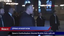 Yunanistan Başbakanı Alexis Çipras Ayasofya'da