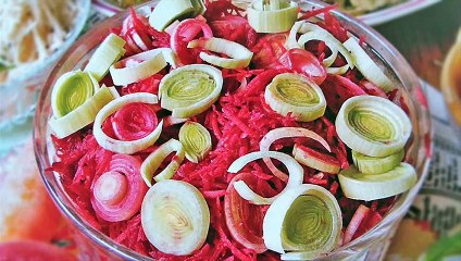 Czech Recipes - Repasaláta (Beetroot salad)