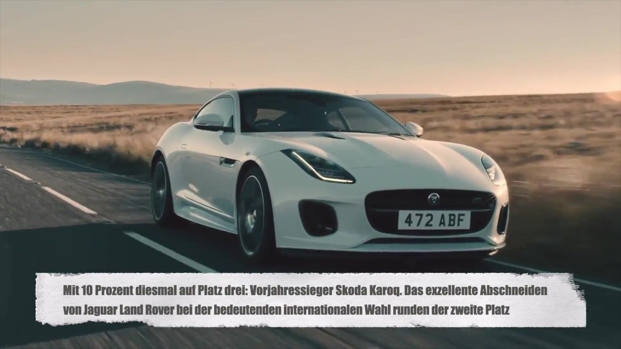 Doppelsieg für Jaguar Land Rover bei der Leserwahl „Best Cars 2019“