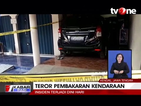 Giliran Teror Pembakaran Kendaraan Hantui Kendal