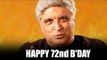Watch some memorable pics of Javed Akhtar on his 72nd b'day