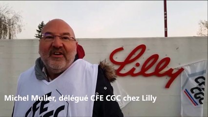 Fegersheim: des syndicalistes de Lilly font part de leur inquiétude face à la suppression de 250 postes