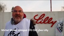 Fegersheim: des syndicalistes de Lilly font part de leur inquiétude face à la suppression de 250 postes