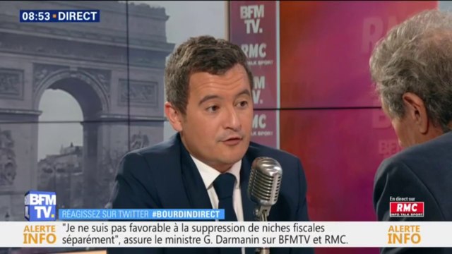 Gérald Darmanin : Je serai évidemment candidat aux municipales à Tourcoing