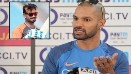 Shikhar Dhawan Says Rishabh Pant Is An Asset For The Team India | Oneindia Telugu