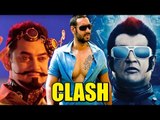 Rajinikanth's 2.0 To Clash With Aamir's Secret Superstar And Ajay Devgn's Golmaal Again