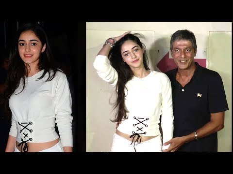 Chunky Pandey's HOT Daughter Ananya Pandey Is Bollywood Ready