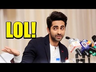 LOL! Ayushmann Khurrana's Tricky Reply To A Journalist Will Make You Laugh!