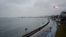 Marmara’da Deniz Ulaşımına Poyraz Engeli