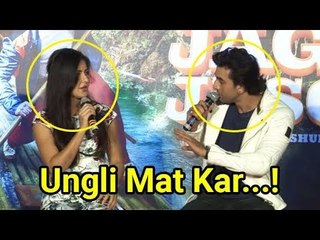 Ranbir INSULTS Katrina by saying Ungli Mat Kar