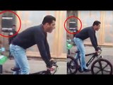 Salman Khan SHOUTS Shah Rukh's Name While Cycling Via Mannat
