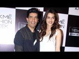 Kriti Sanon To Judges Models At Lakme Fashion Week 2017