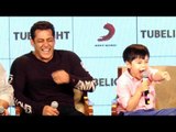 Salman Khan FUNNY Moments With Cute Tubelight Co-Star Matin Rey Tangu