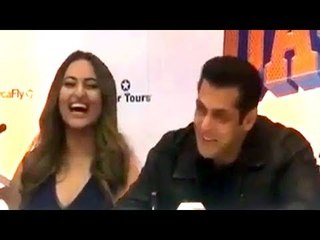 Salman Khan's FUNNY Moments At Dabangg Tour London 2017 Press Conference
