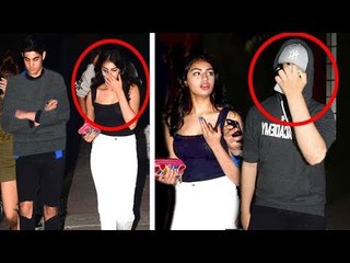 Akshay Kumar's Son Aarav CAUGHT With Girlfriend In Public Hiding His Face From Reporters