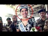 Miss World Stephanie Del Valle Lands In India For A Five-Day Visit