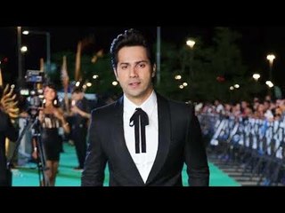 Varun Dhawan walks the green carpet at IIFA Awards 2017 in New York