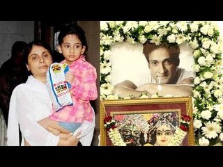 Inder Kumar’s SECOND Wife Pallavi Sarraf and Daughter Look BROKEN At The Prayer Meet