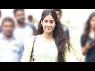 Jhanvi Kapoor Looks STUNNING As She Steps Out Of A Dance Studio | Sridevi’s Daughter Jhanvi Kapoor