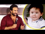 Saif Ali Khan on Spending Time With Baby Taimur Ali Khan | Chef Trailer Launch