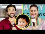 Kareena Kapoor & Saif Ali Khan On SPENDING TIME With Baby Taimur Ali Khan