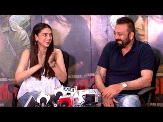 Sanjay Dutt's FUNNY Moments At Bhoomi Movie Promotions