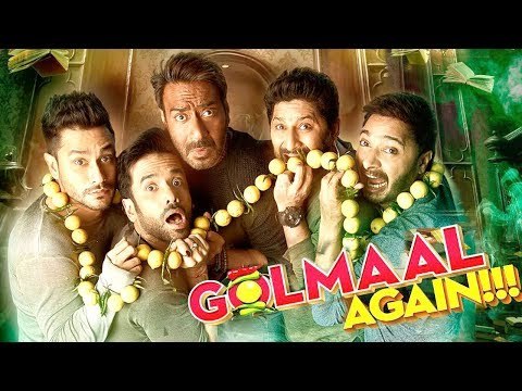 Golmaan Again Movie FIRST Look - Ajay Devgn,Arshad Warsi,Tusshar,Parineeti,Kunal Khemu | Golmaal 4