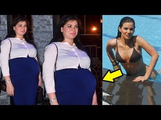 Pregnant Urvashi Sharma's HUGE Baby Bump Visbile In Public Spotted With Husnband Sachin Joshi