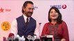 Aamir Khan With CUTE Dangal Girl & Secret Supestar Movie Actress Zaira Wasim At Jio Mami 2017