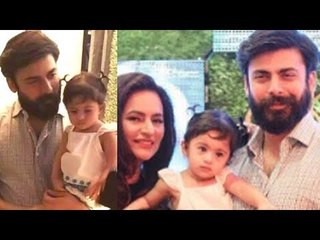 Pakistani Actor Fawad Khan & His CUTE Daughter Elayna's Unseen Video