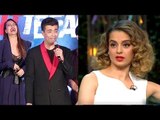 Karan Johar OPENLY Insults Kangana Ranaut's NEPOTISM Comment In Public