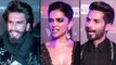 Ranveer Singh, Deepika Padukone & Shahid Kapoor's Full Interview On Padmavati Controversy