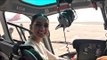 Manushi Chillar Flying In Helicopter To Meet Parents In Haryana After Winning Miss World 2017