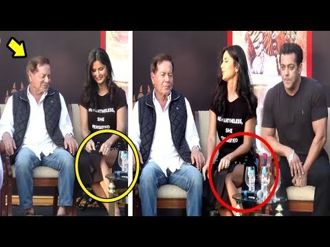 Katrina Kaif's OOPS Moment In Front Of Salman Khan's Father At Tiger Zinda Hai Event