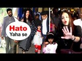 Abhishek Bachchan Lashes Out As Paparazzi Harass Aishwarya Rai & Daughter Aradhya At School
